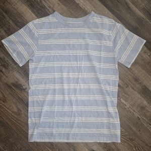 Boy's Childrens Place Striped Short Sleeve Tee Size: Large (10/12)